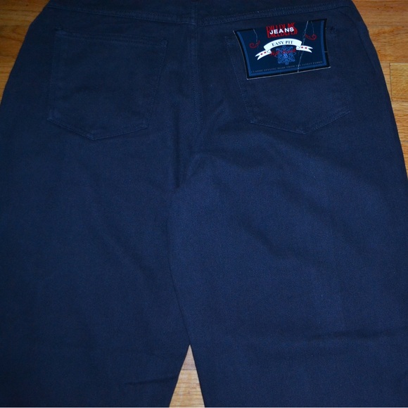 Women’s vintage Bill Blass dark denim jeans, size 10 short - NWT - Picture 12 of 16